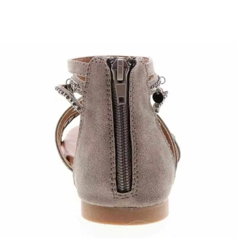 JELLYPOP EMIT STONE DISTRESS GLADIATOR SANDAL